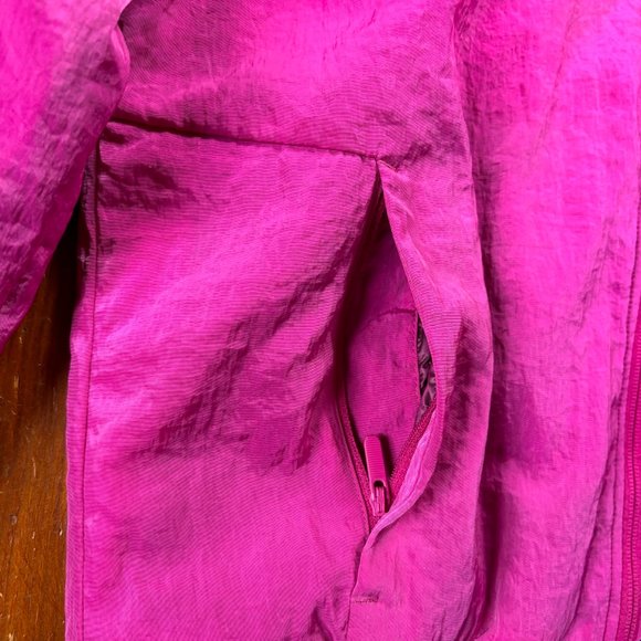 Lululemon Non Stop Bomber Reversible Ripened Raspberry EUC - Picture 7 of 11